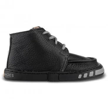 Barefoot Children's Autumn Boots - MANUL BLACK