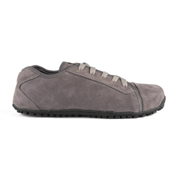 Zapatos Barefoot para Hombre -  Promenade Gray Suede