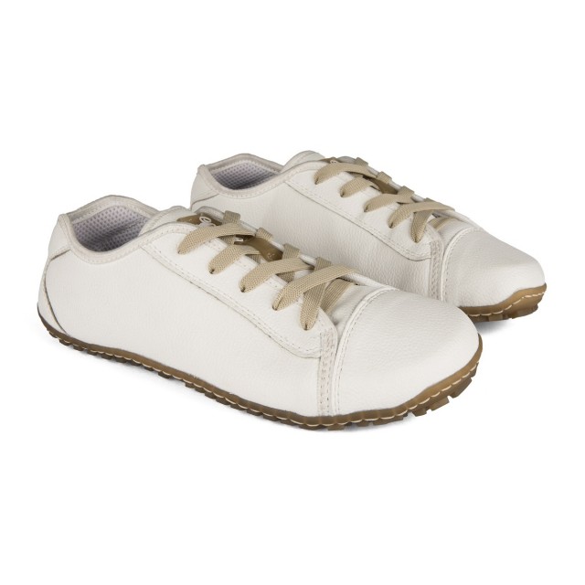 Herren Barfußschuhe - Promenade White Vegan