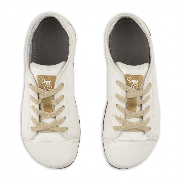 Herren Barfußschuhe - Promenade White Vegan