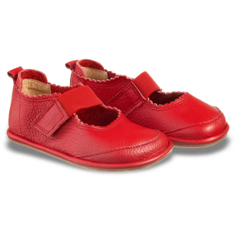 Barfußschuhe für Mädchen - GLORIA RED