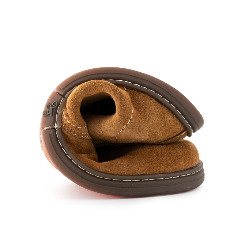 Herren Barfuß-Chukka Boots – SOHO - COGNAC SUEDE