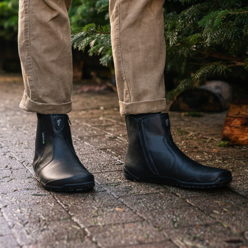 Vegan Barfußstiefel für Damen - Lupino Vegan Black