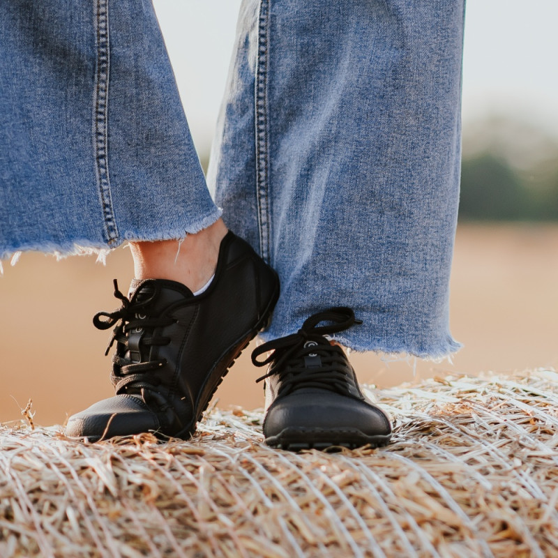Damen Barfußschuhe - Promenade Black Vegan