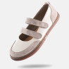 Damskie baleriny barefoot sportowe - Magical Shoes NINA BEIGE