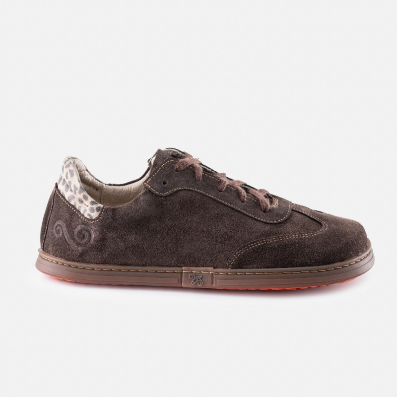 Damen Barfuß-Sneaker – Farbe braune – Komfort & natürliche Bewegung