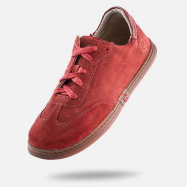 Damen Barfuß-Sneaker – NOVA – MERLOT