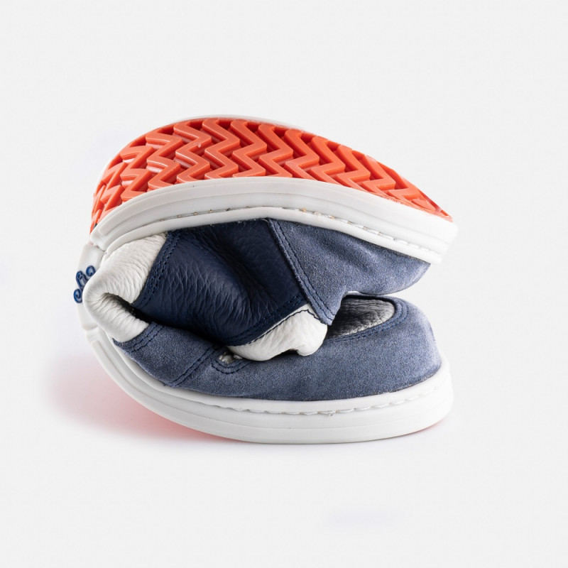 Damen-Barfuß-Sneaker - FUNK - NAVY