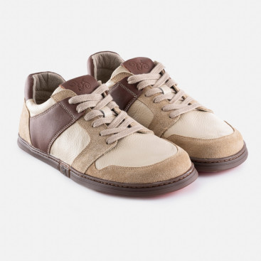 Damen-Barfuß-Sneaker - FUNK - MOCHA