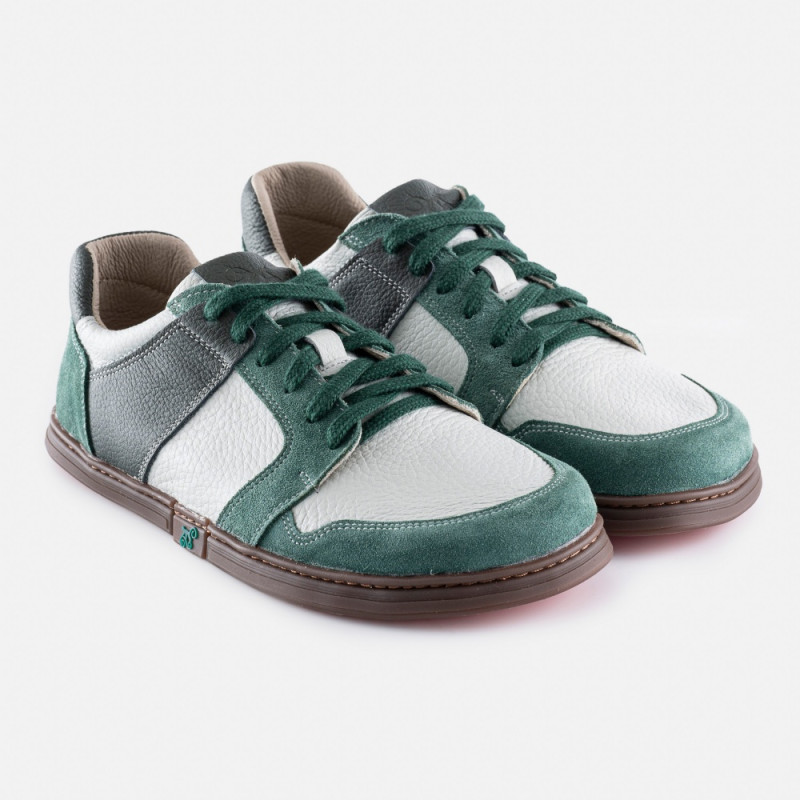 Damen-Barfuß-Sneaker - FUNK - MATCHA