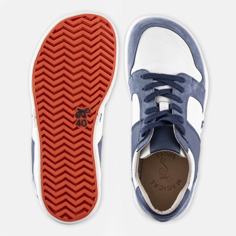 Herren-Barfuß-Sneaker – FUNK – NAVY