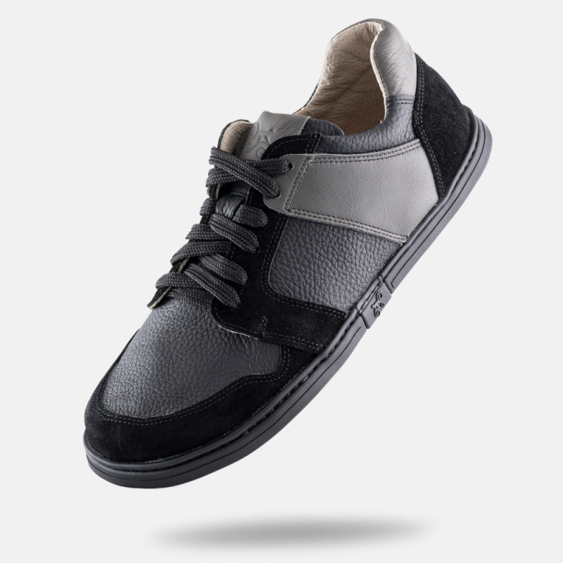 Herren-Barfuß-Sneaker – FUNK – BLACK