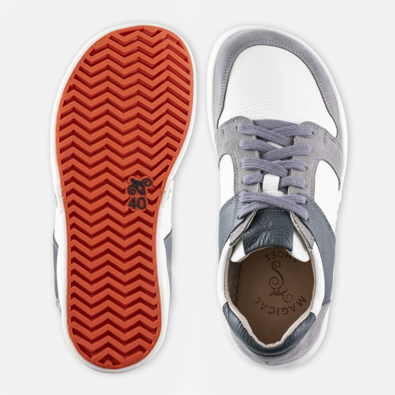 Herren-Barfuß-Sneaker – FUNK – GRAY