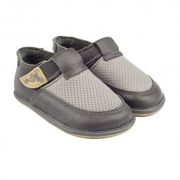 Barfußschuhe für Kinder - BEBE GRAY