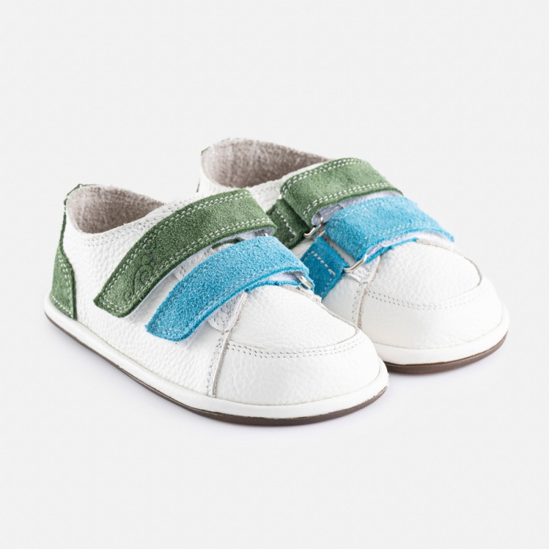 Children's barefoot sneakers  - MILO - LAGOON