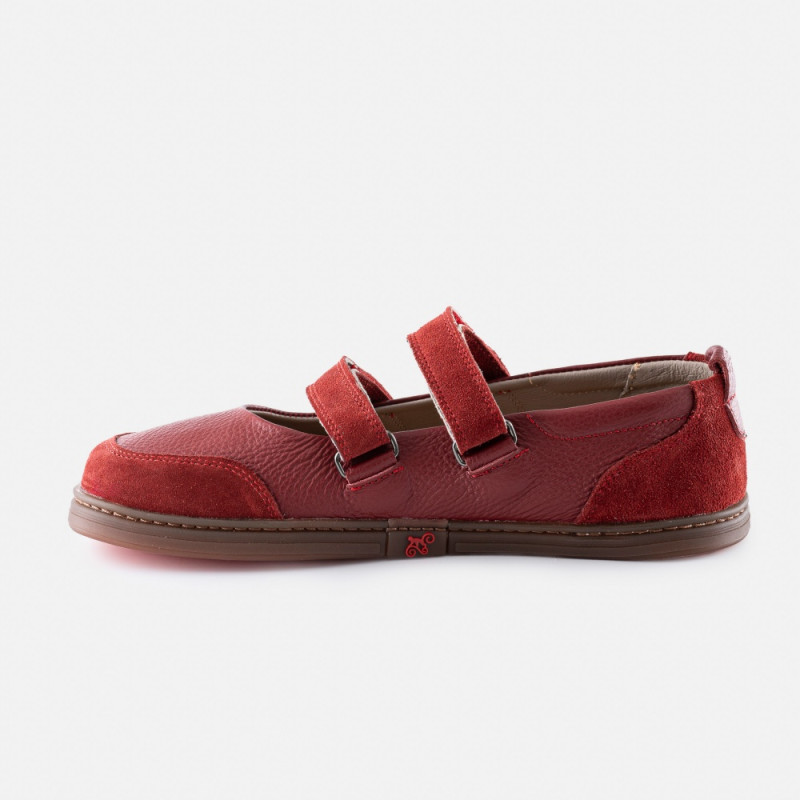 Damen Sport-Ballerinas mit Barfußgefühl – NINA – RED