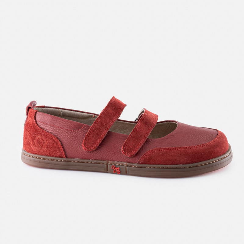 Damen Sport-Ballerinas mit Barfußgefühl – NINA – RED