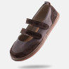 Dámské sportovní barefoot baleríny – NINA – BROWN