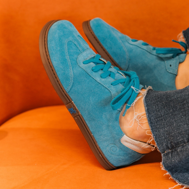 Damen Barfuß-Sneaker – blau – Ultra-Komfort & natürliche Bewegung