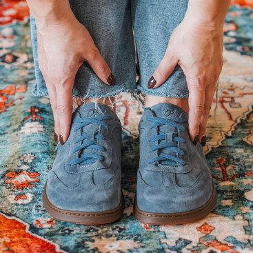 Damen Barfuß-Sneaker – NOVA – INDIGO