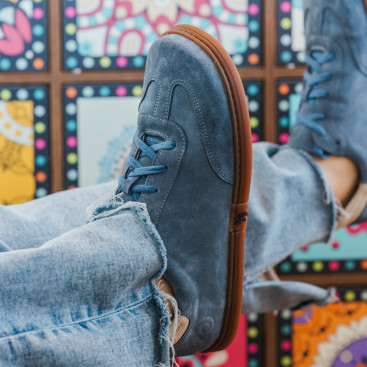 Herren Barfuß-Sneaker – NOVA – INDIGO