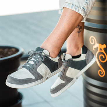 Damen-Barfuß-Sneaker - FUNK - GRAY