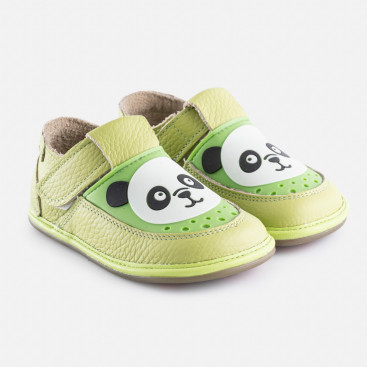 Barfußschuhe Kindergarten mit Panda – GAGA – PANDA LIME | Magical Shoes
