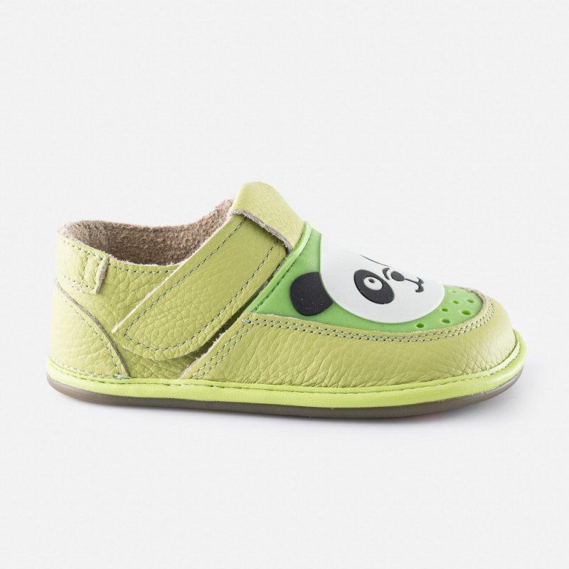 Barfußschuhe Kindergarten mit Panda – GAGA – PANDA LIME | Magical Shoes