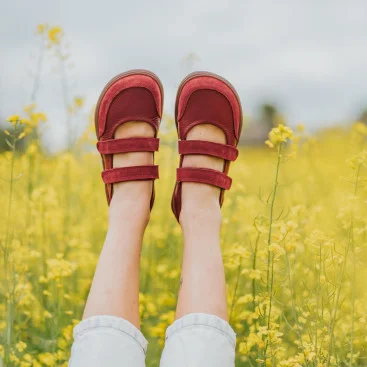 Damen Sport-Ballerinas mit Barfußgefühl – NINA – RED
