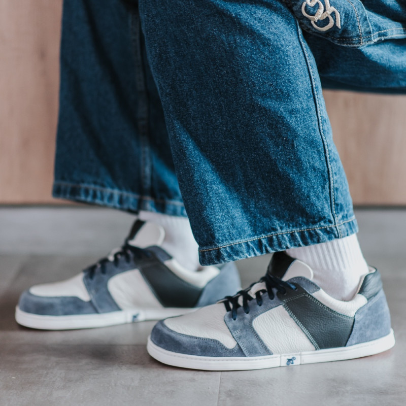 Damen-Barfuß-Sneaker - FUNK - NAVY