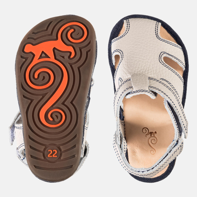 Barfußsandalen für Kinder - JANU 2.0 NAVY