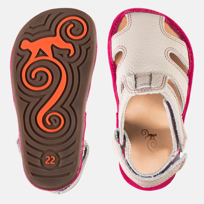 Barfußsandalen für Kinder - JANU 2.0 PINK