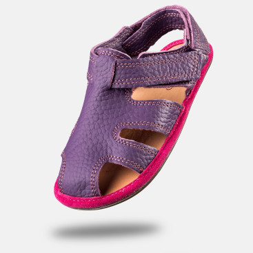 Barfußsandalen für Kinder - JANU 2.0 PURPLE