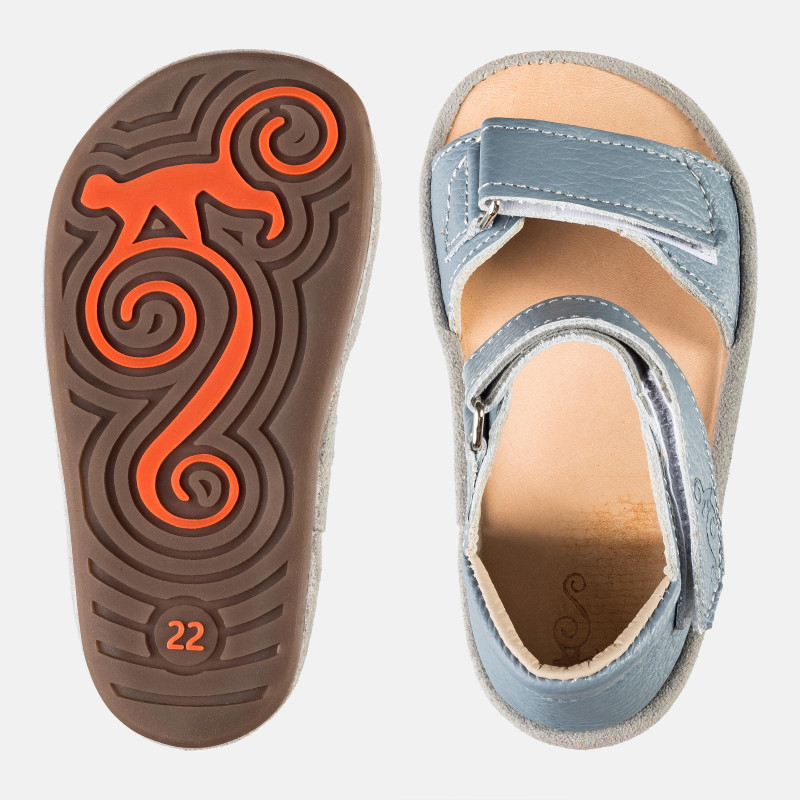 Barfußsandalen mit breiter Zehenbox für Kinder – KIKI