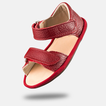 Barfußsandalen aus echtem Leder für Kinder – KIKI