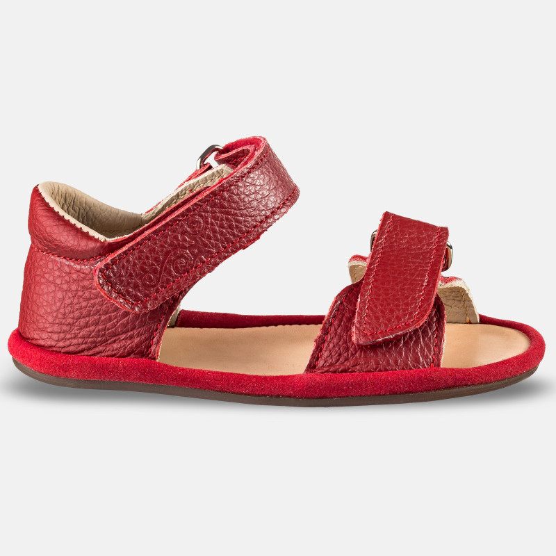 Barfußsandalen aus echtem Leder für Kinder – KIKI