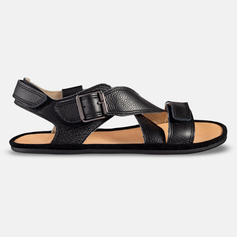 Barfußsandalen für Herren - ROMA - BLACK