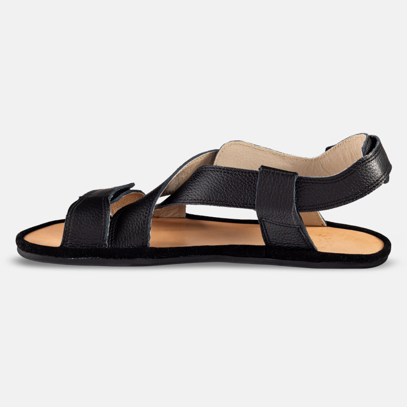 Barfußsandalen für Herren - ROMA - BLACK