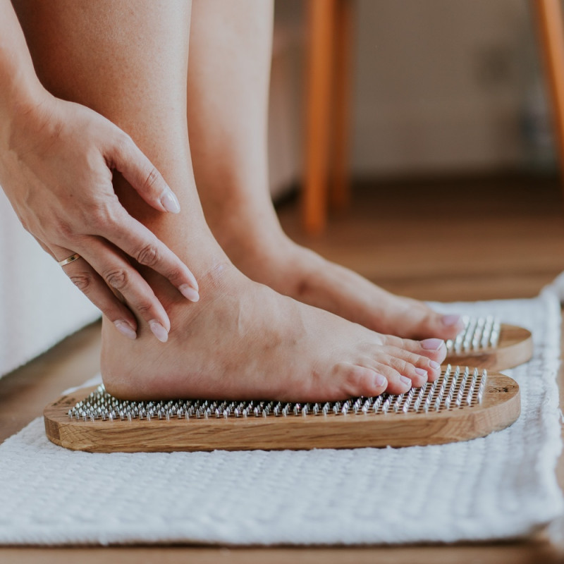 Sadhu-Brett 8 mm aus Eiche mit Nägeln – Meditation & mentale Stärke