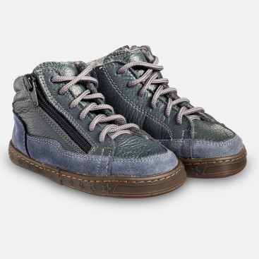 Kinder Barfußschuhe für Herbst & Winter - YETI NAVY