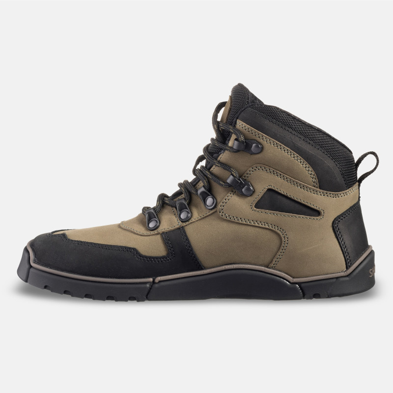 Men’s barefoot hiking boots - SIERRA KHAKI