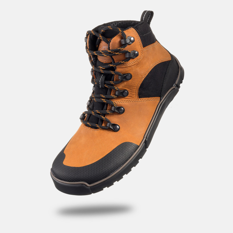 Damen barfuß wanderschuhe - LOGAN ORANGE