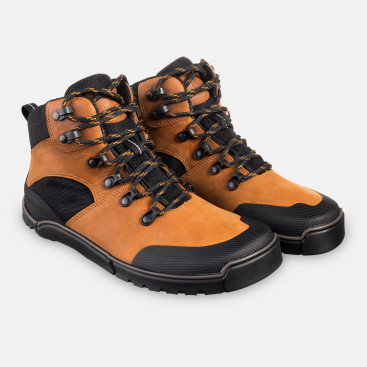 Herren barfuß wanderschuhe - LOGAN ORANGE