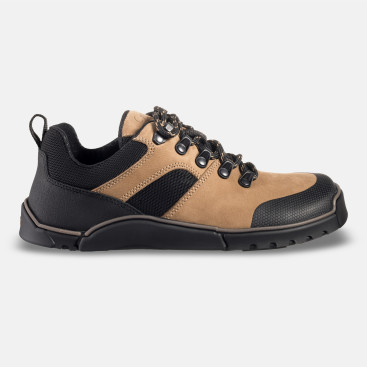 Calzado de montaña barefoot para mujer - TUNDRA SAND