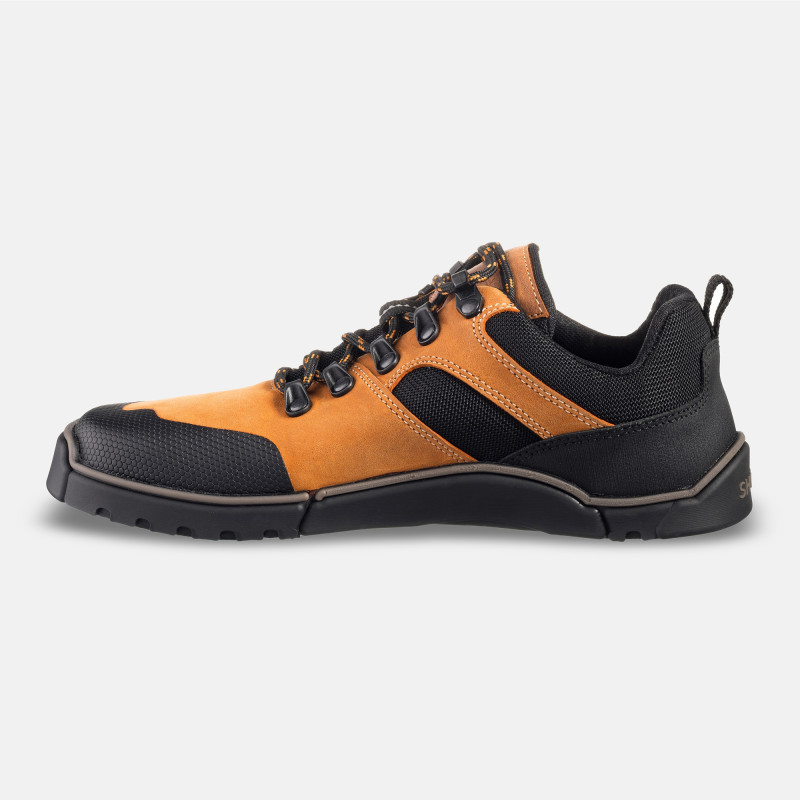 Women's barefoot hiking low-cut shoes - TUNDRA ORANGE