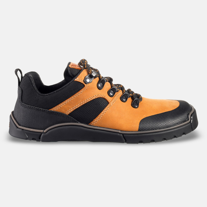 Women's barefoot hiking low-cut shoes - TUNDRA ORANGE