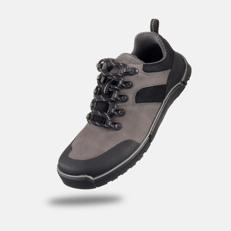 Herren barfußschuhe zum Wandern - TUNDRA GRAY