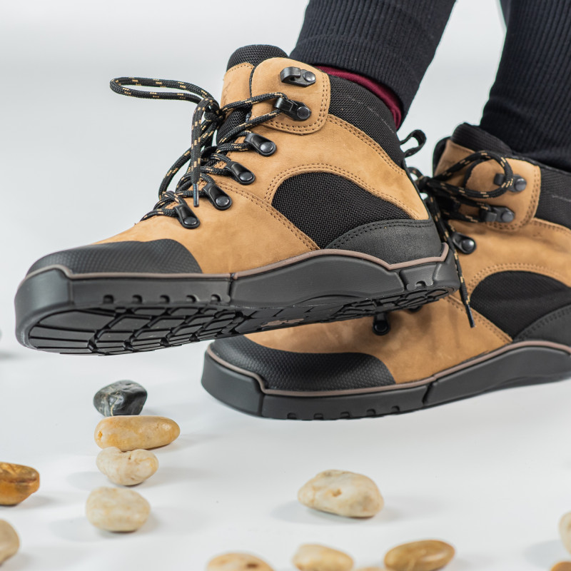 Herren barfuß wanderschuhe - LOGAN SAND