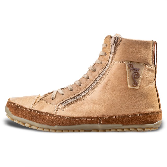 Winter Barfußstiefel für Damen - Alaskan Buffalo Palomino