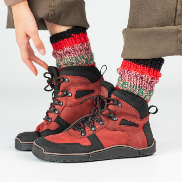 Damen barfuß wanderschuhe - SIERRA RED